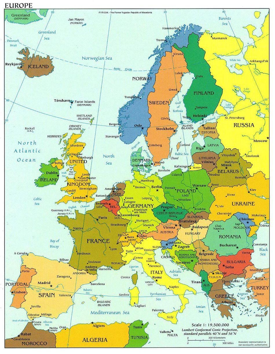 world map showing croatia