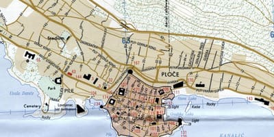 Map of rijeka croatia